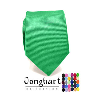 effen Lente groene stropdas