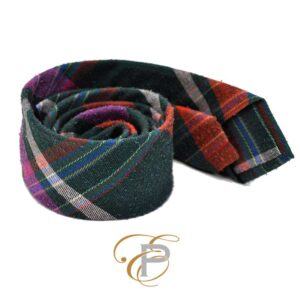 Groen wollen stropdas van Pelucio Eccellenza