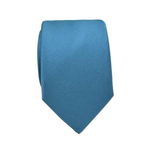 Hemels blauwe effen stropdas