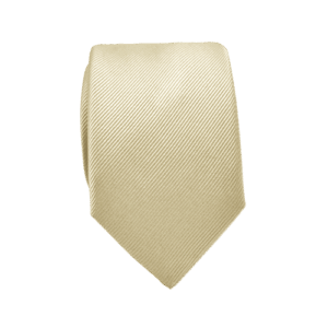 Room witte effen stropdas